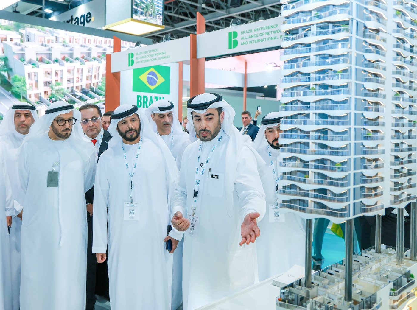 Marwan Ahmed Bin Ghalita inaugurates the 21st International Property Show